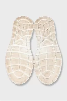 Кеды белого цвета Wheel Re-Nylon