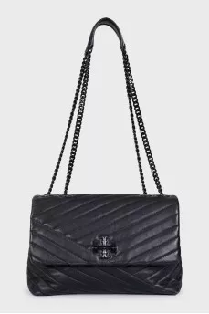 Black leather Kira bag