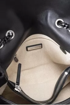 Black leather Kira bag