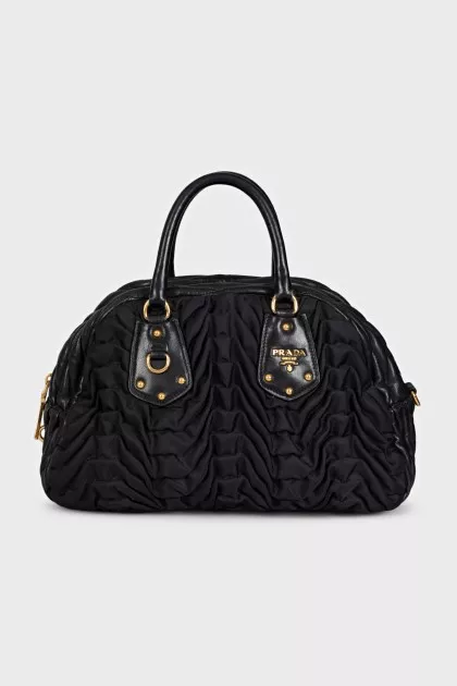 Tessuto Gaufre textile bag