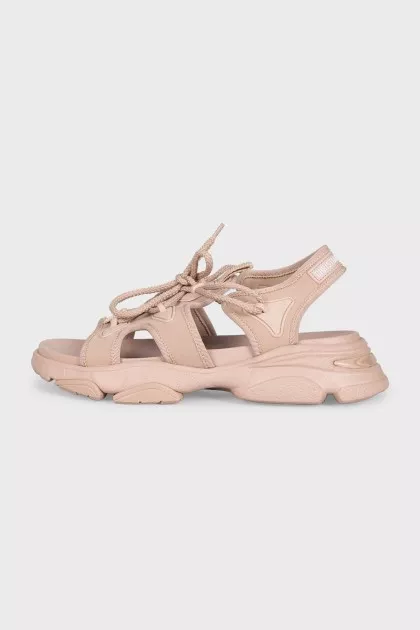 D-Connect Lace-Up Sandals