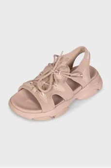 D-Connect Lace-Up Sandals