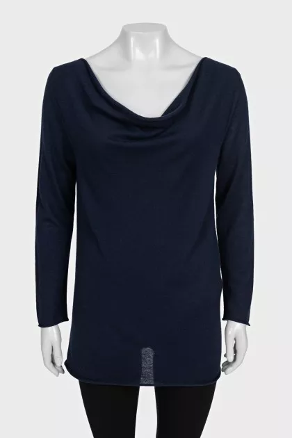 Loose-fitting cashmere jumper