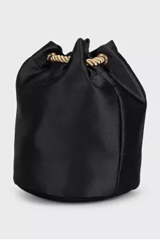 Textile drawstring bag