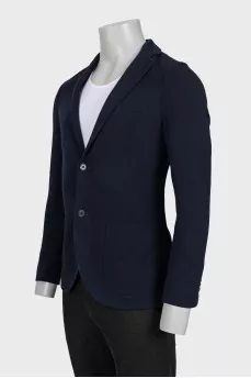Men's jacket with patch pockets
