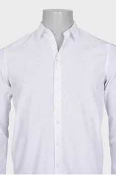 Men's shirt with a small pattern