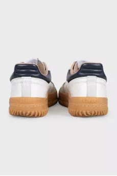 White leather Franckie sneakers