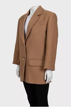 Brown wool jacket