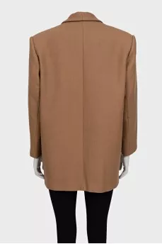 Brown wool jacket
