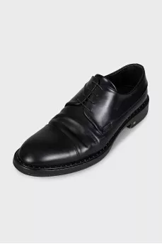 Men's leather lace-up shoes