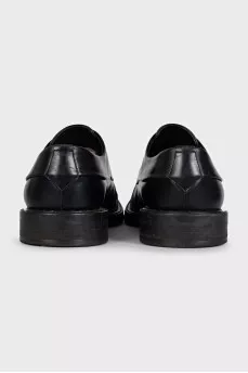 Men's leather lace-up shoes