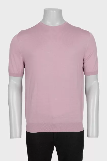 Men's pink t-shirt