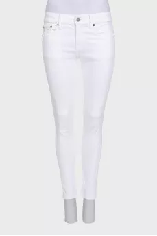 White skinny jeans