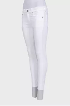 White skinny jeans