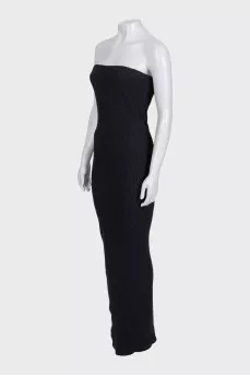 Black bodycon dress