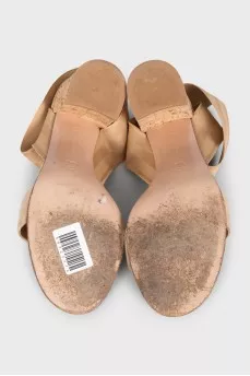 Beige Hailee 60 sandals