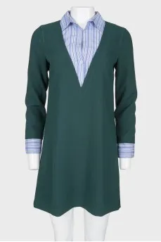 Under the shirt dress