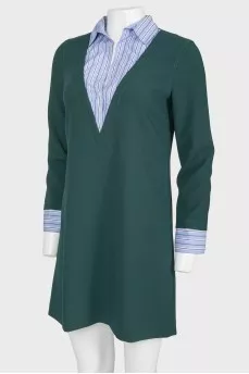 Under the shirt dress