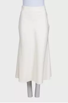 White suit with a skirt, jacket and vest
