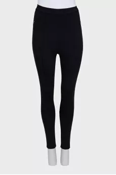 Leggings with zippered pockets