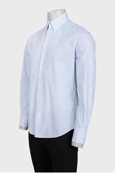 Men's blue checkered shirts
