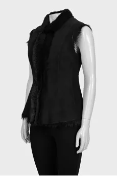 Lambskin fur vest