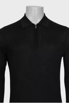Men's 3D printed zip-up jumper