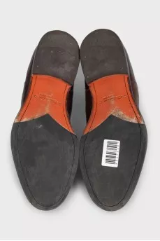 Men's gradient leather boots