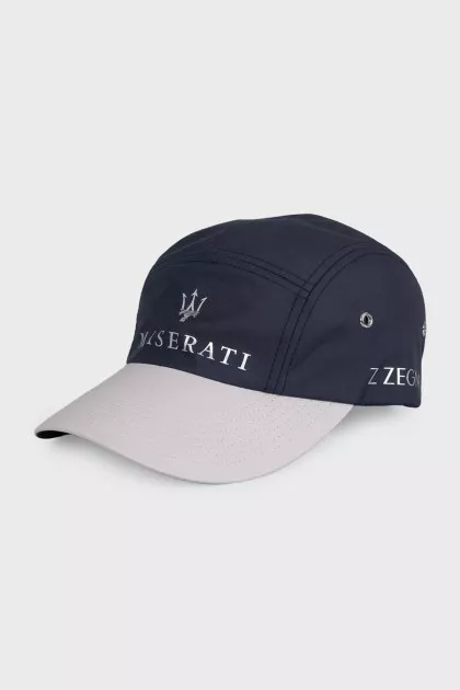 Men's blue cap by Zegna x Maserati