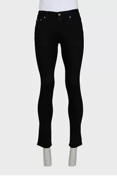Men's black slim fit jeans
