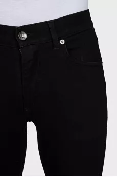 Men's black slim fit jeans