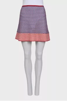 Mini skirt with elastic band