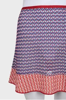 Mini skirt with elastic band