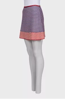 Mini skirt with elastic band