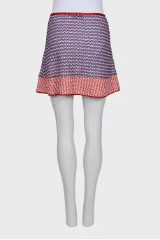 Mini skirt with elastic band