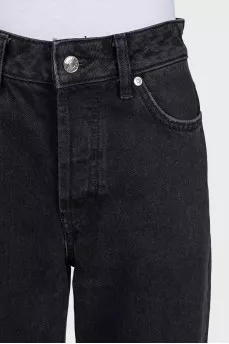 Black banana jeans