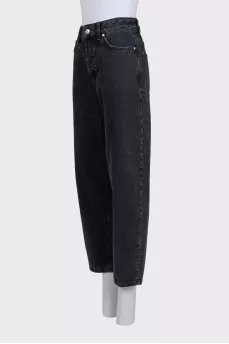 Black banana jeans