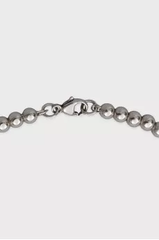 Silver necklace with heart pendant