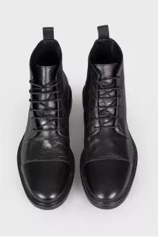 Men's leather boots