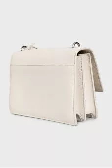White leather Sunset bag