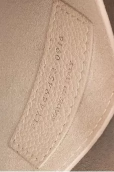White leather Sunset bag