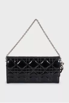 Черный клатч Lady Dior