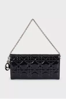 Черный клатч Lady Dior