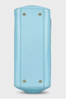Blue Sicily printed bag