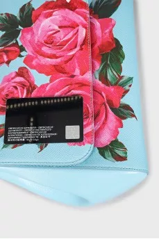 Blue Sicily printed bag