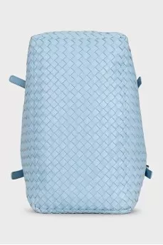 Blue leather tote bag Fourre-tout