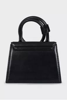 Le Chiquito Noeud Black Leather Bag