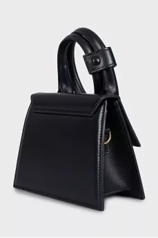 Le Chiquito Noeud Black Leather Bag