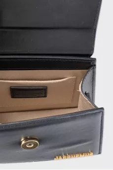 Le Chiquito Noeud Black Leather Bag