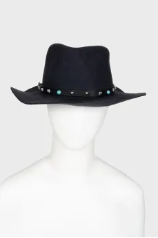 Men's wool hat with tag